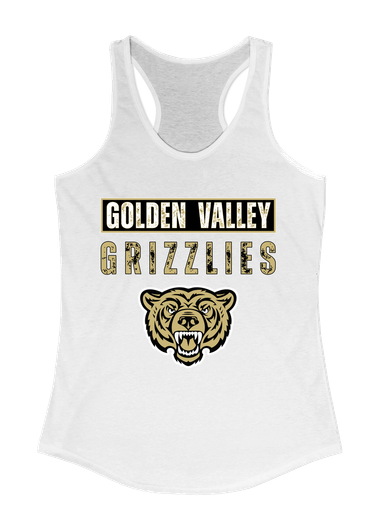 Golden Valley Grizzlies Mascot #9 Women's Tank Top