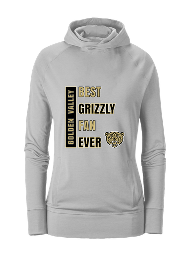 Golden Valley Grizzlies Best Grizzly Fan Women's Hoodie