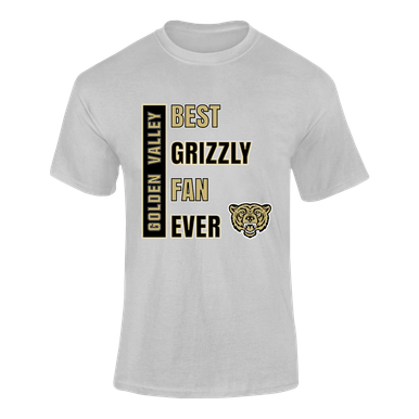 Golden Valley Grizzlies Best Grizzly Fan Men's SS T-Shirt