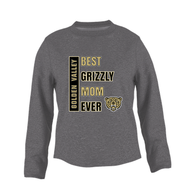 Golden Valley Grizzlies Best Grizzly Mom Women's Sweatshirt