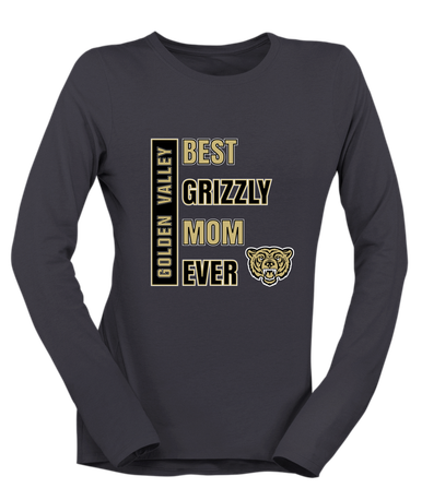 Golden Valley Grizzlies Best Grizzly Mom Women's Premium LS T-Shirt