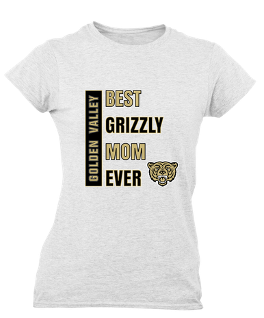 Golden Valley Grizzlies Best Grizzly Mom Women's Premium SS T-Shirt