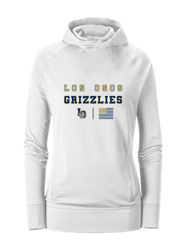 Los Osos Grizzlies LO Script Spirit Flag Women's Hoodie