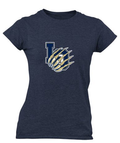 Los Osos Grizzlies LO Script Mascot #1 Women's SS T-Shirt