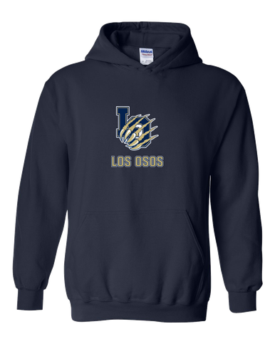 Los Osos Grizzlies LO Script Mascot #2 Men's Hoodie