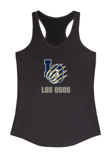 Los Osos Grizzlies LO Script Mascot #2 Women's Tank Top