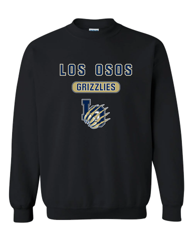 Los Osos Grizzlies LO Script Mascot #3 Men's Sweatshirt