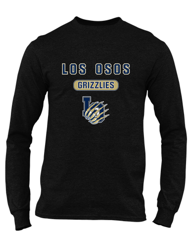 Los Osos Grizzlies LO Script Mascot #3 Men's Premium LS T-Shirt