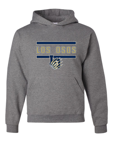 Los Osos Grizzlies LO Script Mascot #4 Men's Premium Hoodie