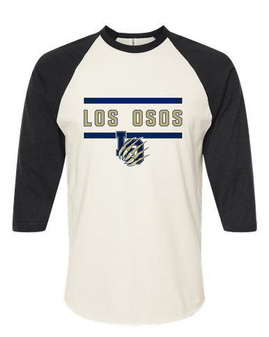 Los Osos Grizzlies LO Script Mascot #4 Women's Baseball T-Shirt