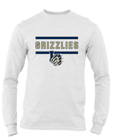 Los Osos Grizzlies LO Script Mascot #5 Men's Premium LS T-Shirt