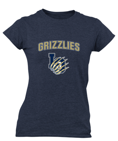 Los Osos Grizzlies LO Script Mascot #6 Women's SS T-Shirt