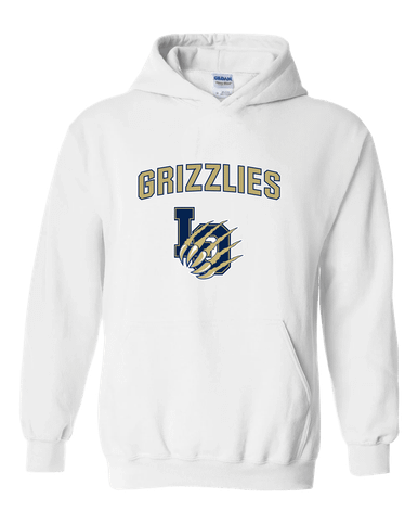 Los Osos Grizzlies LO Script Mascot #6 Men's Hoodie
