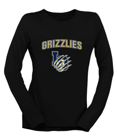 Los Osos Grizzlies LO Script Mascot #6 Women's LS T-Shirt