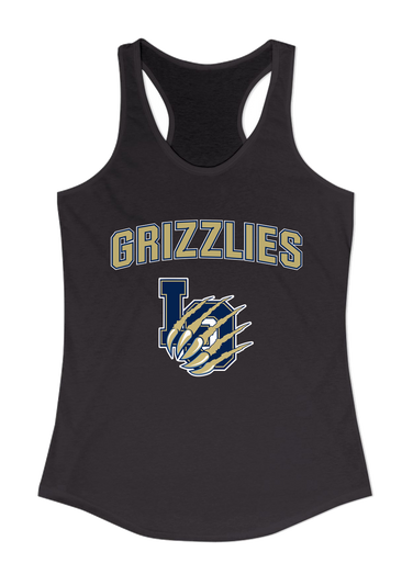 Los Osos Grizzlies LO Script Mascot #6 Women's Tank Top