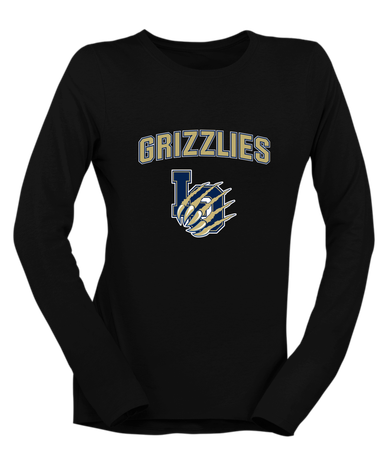 Los Osos Grizzlies LO Script Mascot #6 Women's Premium LS T-Shirt