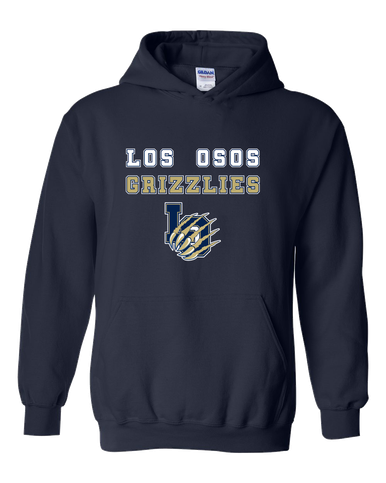 Los Osos Grizzlies LO Script Spirit Men's Hoodie