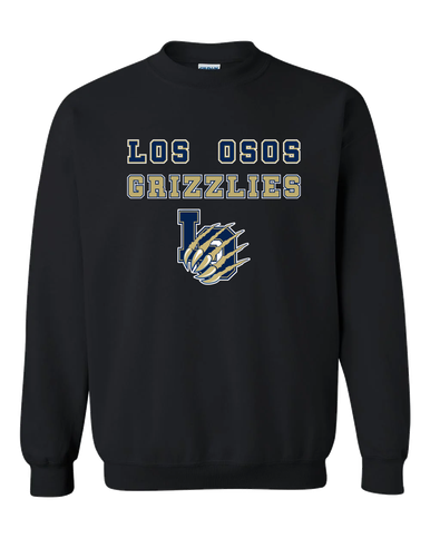 Los Osos Grizzlies LO Script Spirit Men's Sweatshirt