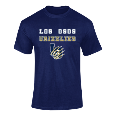 Los Osos Grizzlies LO Script Spirit Men's SS T-Shirt