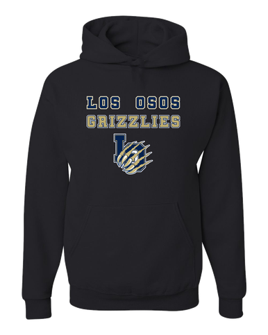Los Osos Grizzlies LO Script Spirit Men's Premium Hoodie