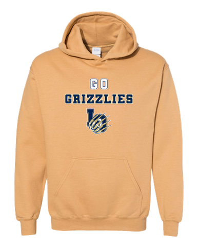 Los Osos Grizzlies LO Script Go Team Men's Hoodie