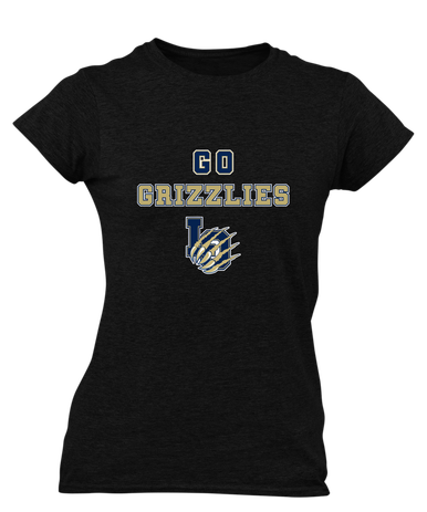 Los Osos Grizzlies LO Script Go Team Women's SS T-Shirt