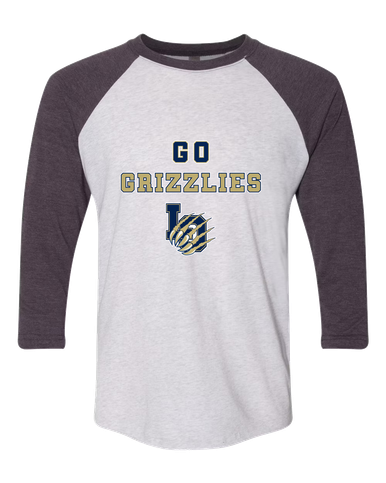 Los Osos Grizzlies LO Script Go Team Men's Baseball T-Shirt