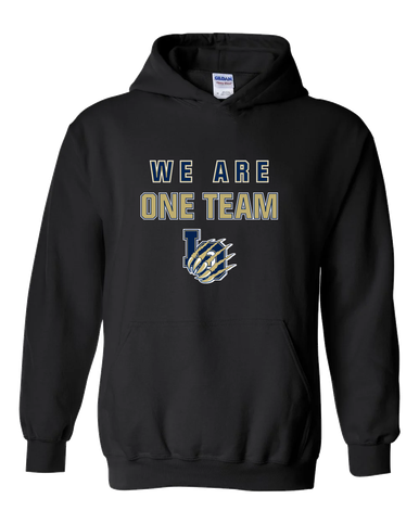 Los Osos Grizzlies LO Script We Are One Team Men's Hoodie