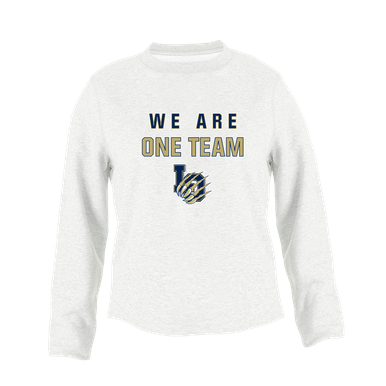 Los Osos Grizzlies LO Script We Are One Team Women's Sweatshirt