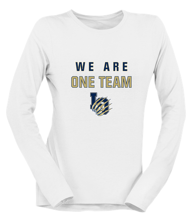 Los Osos Grizzlies LO Script We Are One Team Women's LS T-Shirt