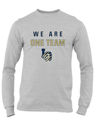 Los Osos Grizzlies LO Script We Are One Team Men's LS T-Shirt