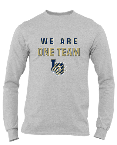 Los Osos Grizzlies LO Script We Are One Team Men's Premium LS T-Shirt