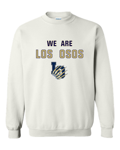 Los Osos Grizzlies LO Script We Are Men's Sweatshirt