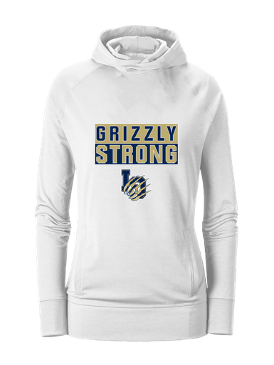 Los Osos Grizzlies LO Script Strong #1 Women's Hoodie
