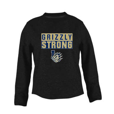 Los Osos Grizzlies LO Script Strong #1 Women's Sweatshirt