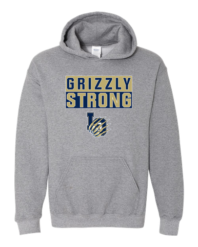 Los Osos Grizzlies LO Script Strong #1 Men's Hoodie