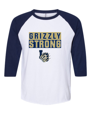 Los Osos Grizzlies LO Script Strong #1 Men's Baseball T-Shirt