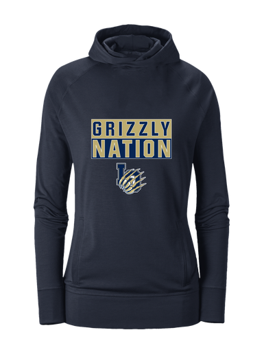 Los Osos Grizzlies LO Script Nation #1 Women's Hoodie
