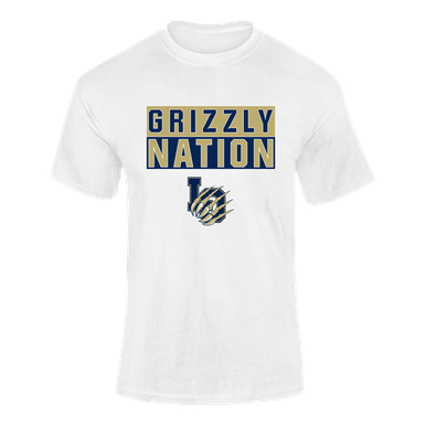 Los Osos Grizzlies LO Script Nation #1 Men's SS T-Shirt