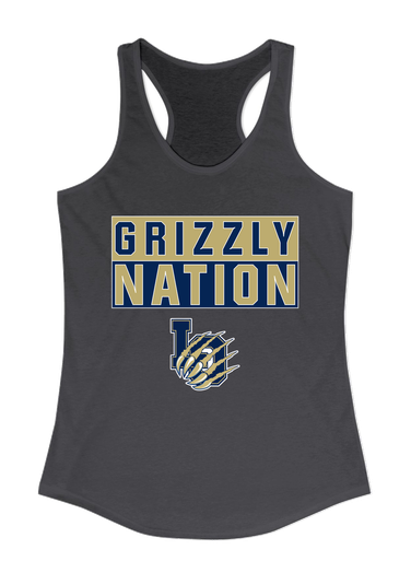 Los Osos Grizzlies LO Script Nation #1 Women's Tank Top