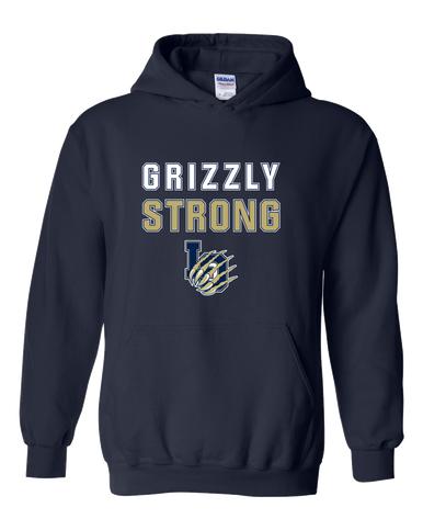 Los Osos Grizzlies LO Script Strong #2 Men's Hoodie