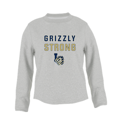 Los Osos Grizzlies LO Script Strong #2 Women's Sweatshirt
