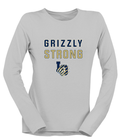 Los Osos Grizzlies LO Script Strong #2 Women's LS T-Shirt