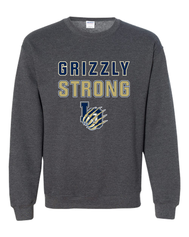 Los Osos Grizzlies LO Script Strong #2 Men's Sweatshirt