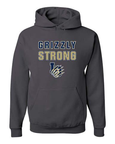 Los Osos Grizzlies LO Script Strong #2 Men's Premium Hoodie