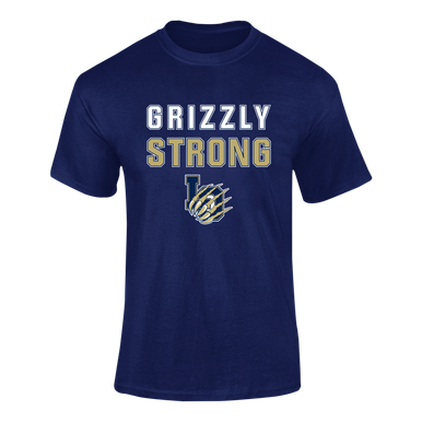 Los Osos Grizzlies LO Script Strong #2 Men's SS T-Shirt