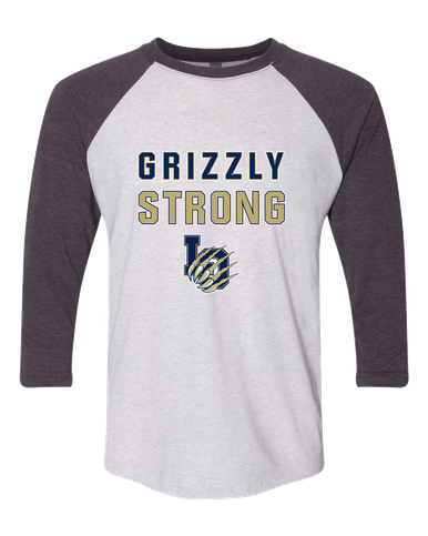Los Osos Grizzlies LO Script Strong #2 Men's Baseball T-Shirt