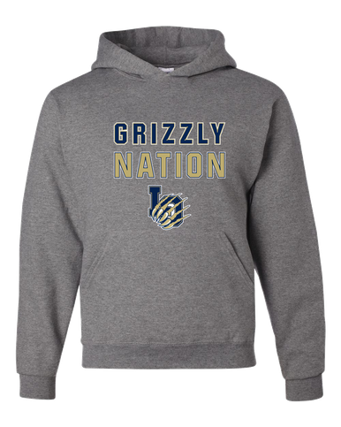 Los Osos Grizzlies LO Script Nation #2 Men's Premium Hoodie