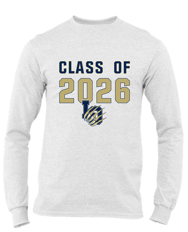 Los Osos Grizzlies LO Script Class of 2026 Men's Premium LS T-Shirt