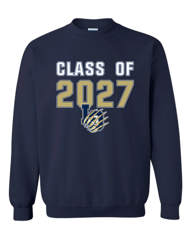 Los Osos Grizzlies LO Script Class of 2027 Men's Sweatshirt